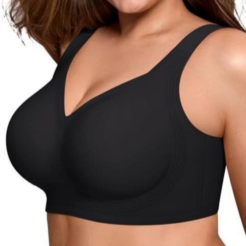Reggiseno 3D in Gel Morbido a Supporto Sollevante per Donna, Comfort Traspirante con Schiena Intagliata, Intimo Quotidiano