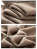 Men's Plus Size High Collar Cashmere Sweater - Thick Winter Knitwear