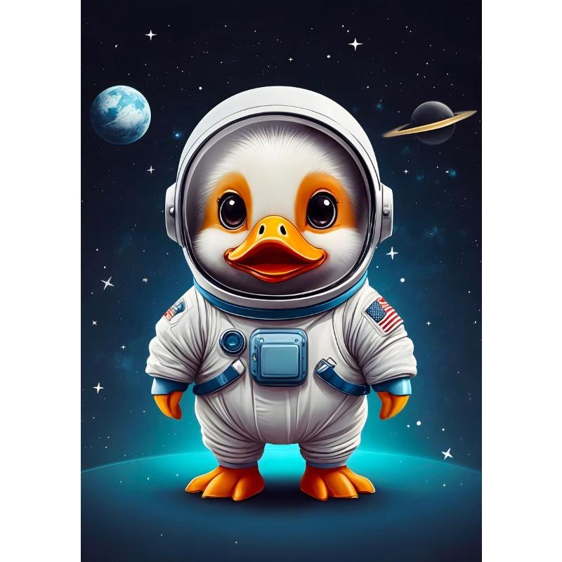 

Мультяшный Милый в Космосе в Космическом Скафандре Животные Панда Коала Лев Кот Постер Холст Живопись Настенное Искусство Картинки Домашний Декор 21cm×30cm NoFrame