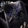 Elegant Wheat Ear Brooch Pin Luxury Style Alloy Metal Crystal Decorative Accessory for Jackets Cardigans and Coats Women Fashion Jewelry