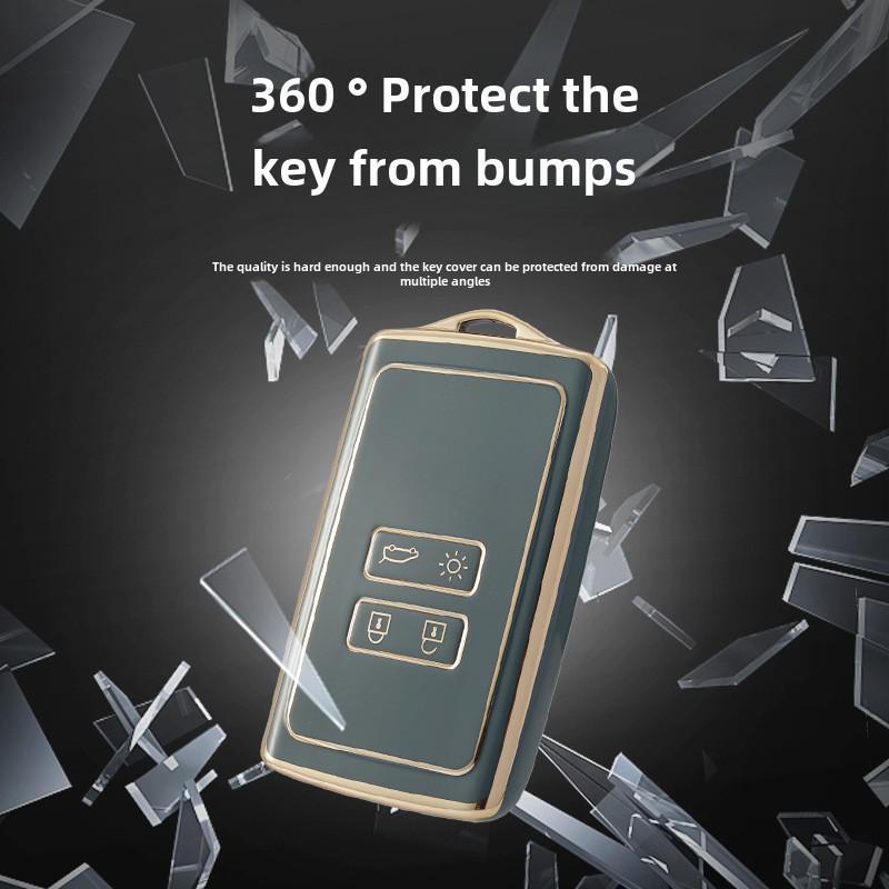 Dongfeng Renault Koleos Espace/TCE/300 Schlüsselhülle: TPU-Schutz