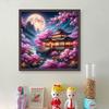 Full Embroidery Eco-cotton Thread 11CT Printed Pavilion Cross Stitch Kit Art