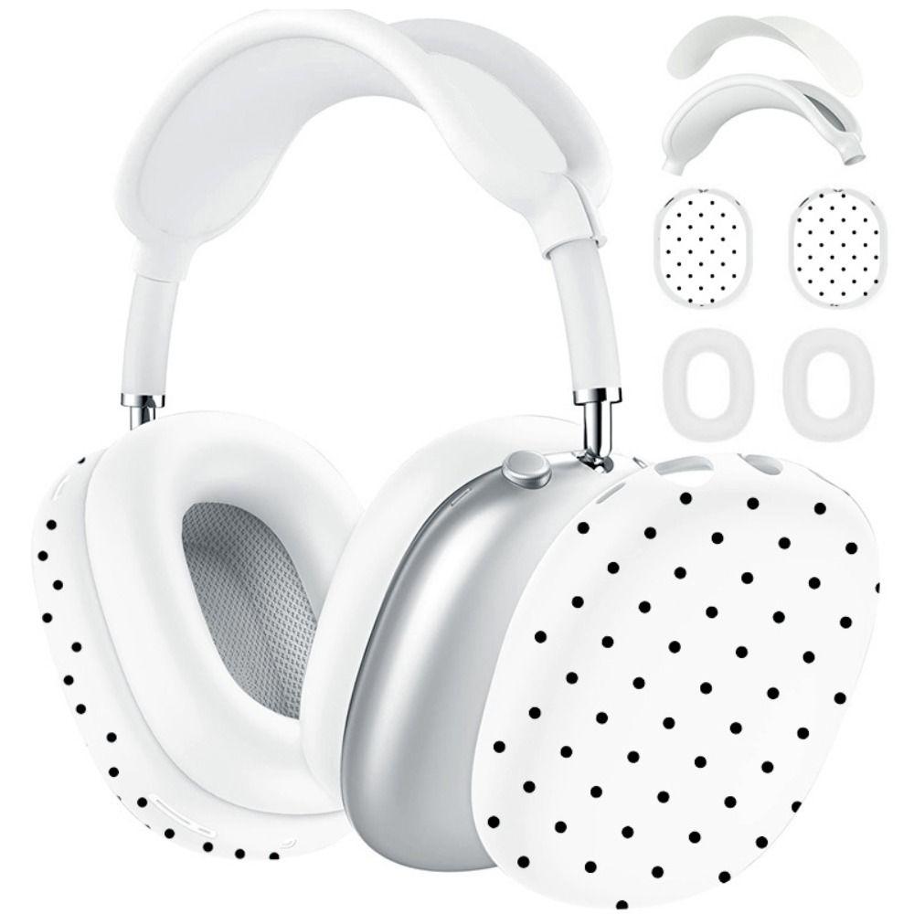4Pcs Full-protection Headphone Protective Cover Shockproof Ear Pads for AirPods Max 2/AirPods Max