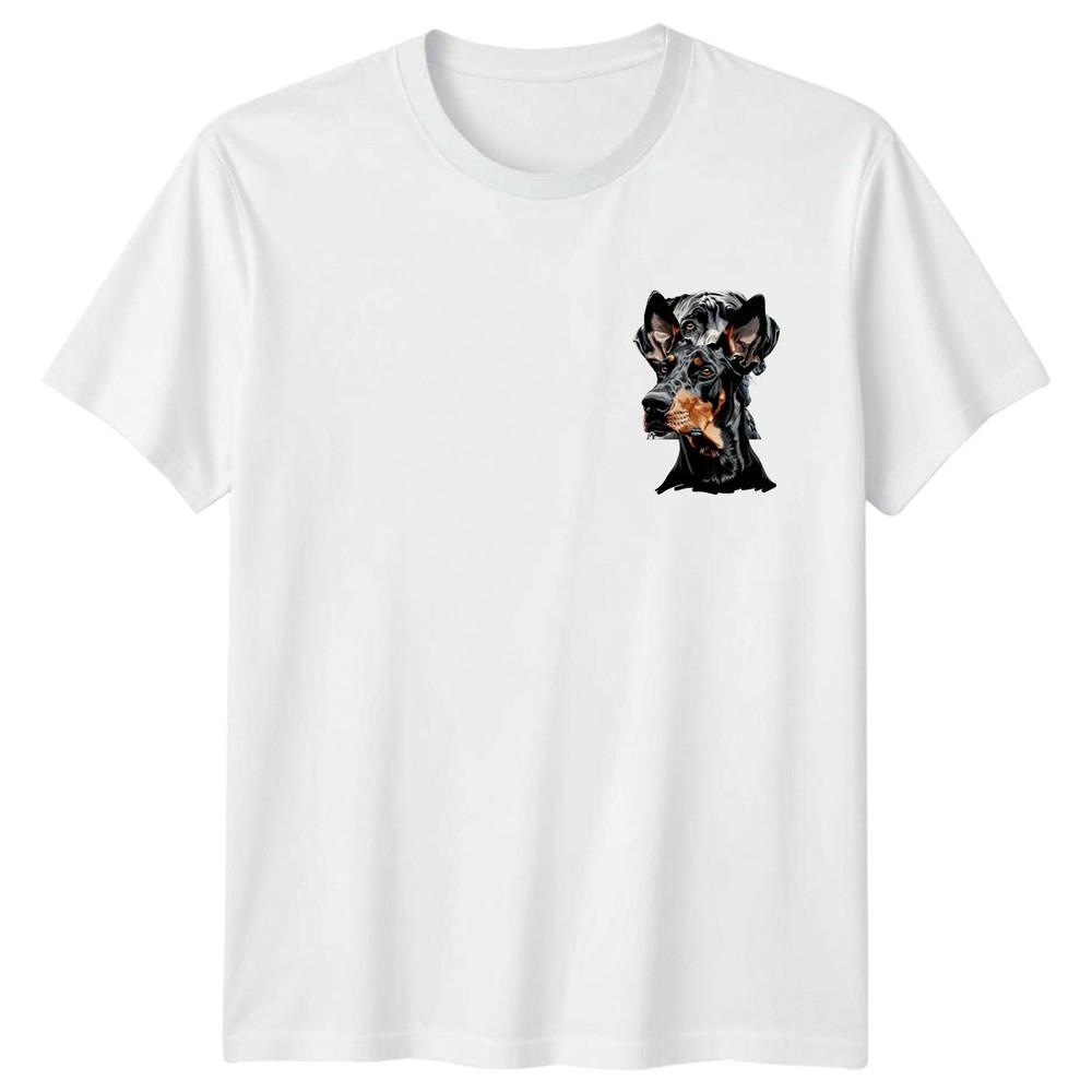 DoberUnisex Pinscher Dog Animals Dogs Unisexs TShirt Unisexs Tee Graphic Unisex Top S