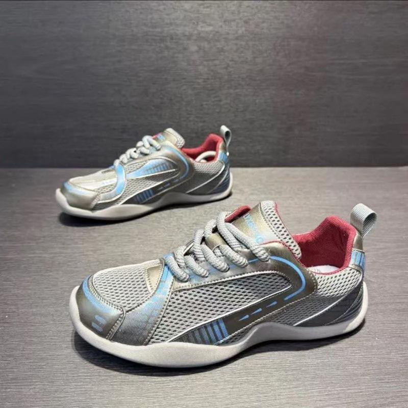 Summer new comfortable and breathable mesh shoes men's lightweight casual Forrest Gump shoes fashionable low-top sports running shoes