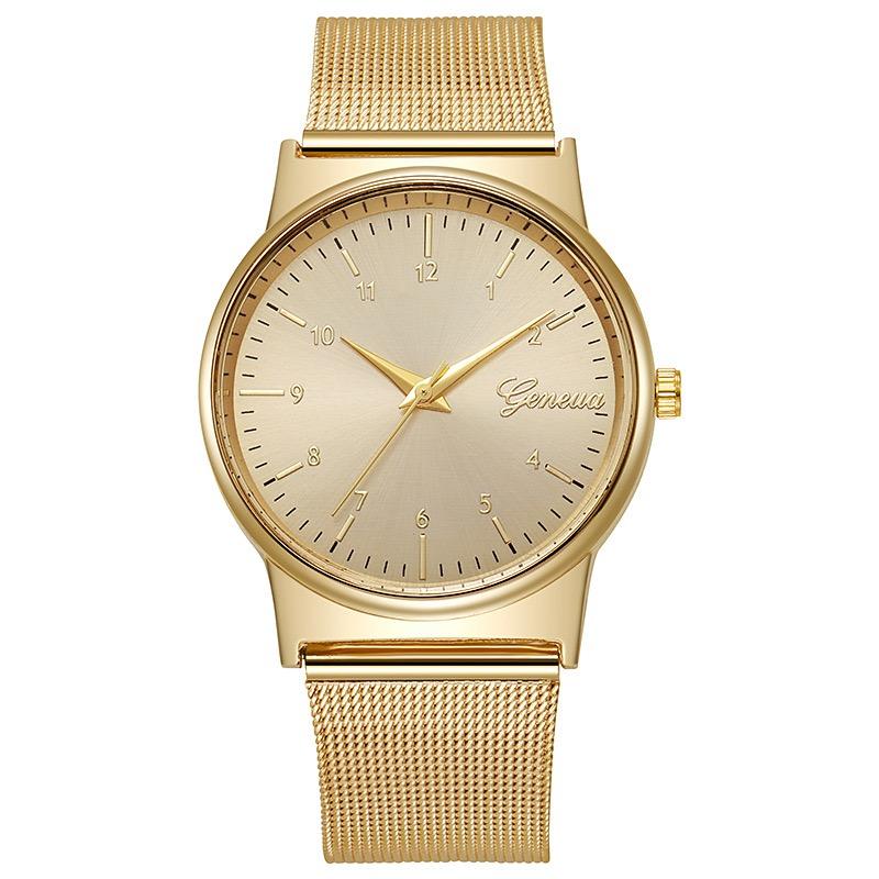 

Женские часы Роскошные наручные часы relogio feminino Часы для женщин Milanese Steel Lady Rose Gold Quartz Женские часы Новые золотой