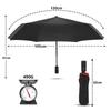 Fully Automatic 10K Strong Luxury Double Layer Windproof Resistant Large Business Rain Umbrella Parasol for Men and Women