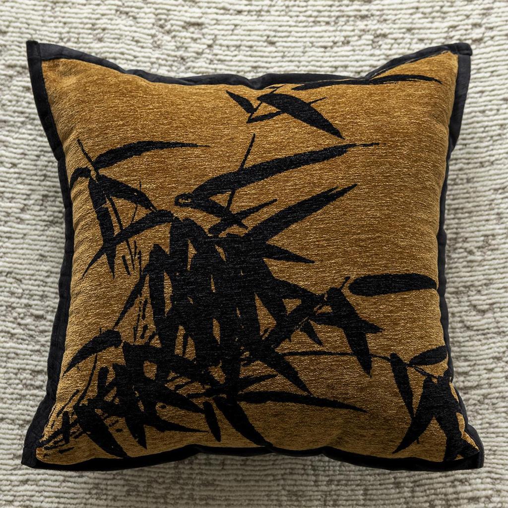 Light Luxury Pillowcases Sofa Living Room Decoration Embroidered Plush Cute Animal Bedside Backrest Waist Cushion Cover 45x45cm