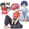NEU auf Lager Ranma 1/2 Tendou Akane Ranma PVC Anime Figur Peripherie Kawaii Sitzende Spielzeuge Schreibtisch Auto Ornamente Modell Geschenke