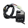 For GSX Horn Headlight Electric Start Control Switch Universal Multi-Function Motorcycle Handlebar Switch Assembly Replacement