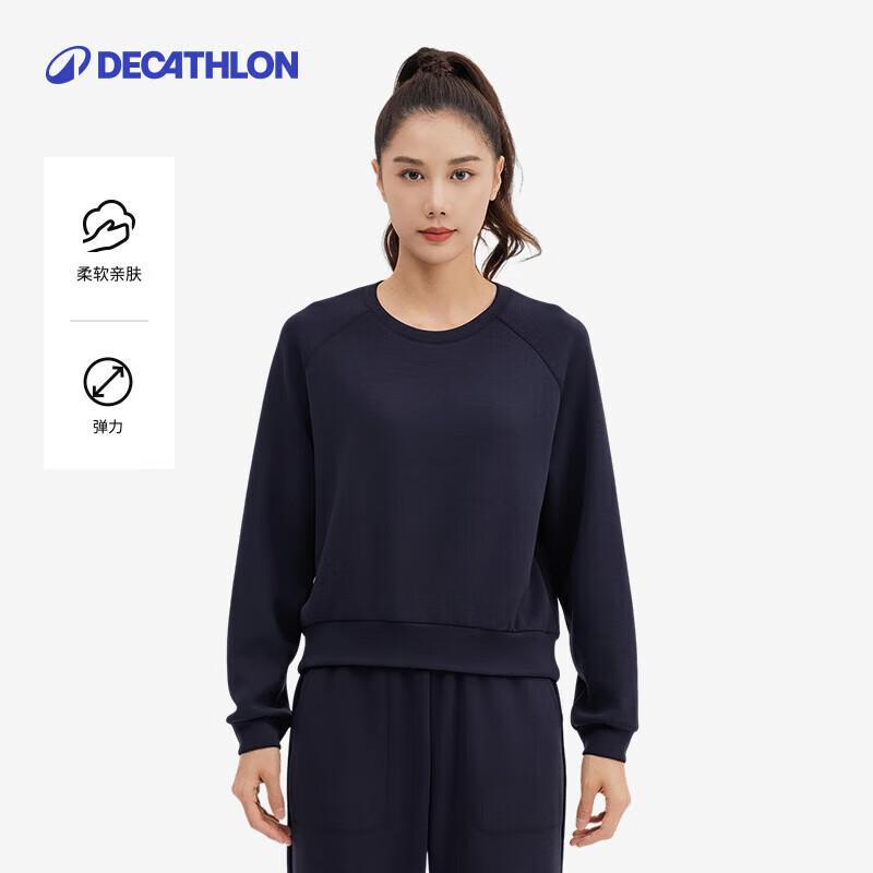 Decathlon Women s Soft Twisted Knot Long Sleeve Sports Top M