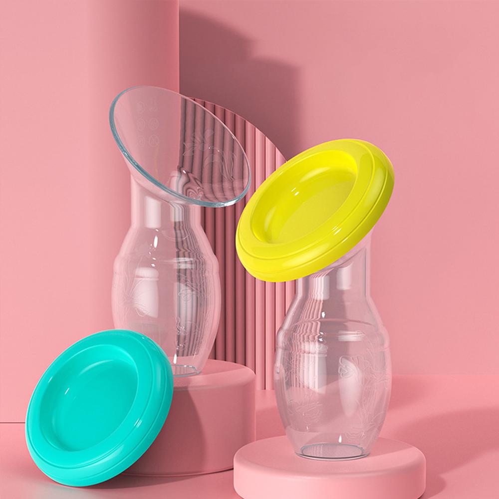 Baby Feeding Manual Breast Pump Partner Breast Feeding Collector Correction Breast Milk Silicone Breast Pump Vacuum Packaging