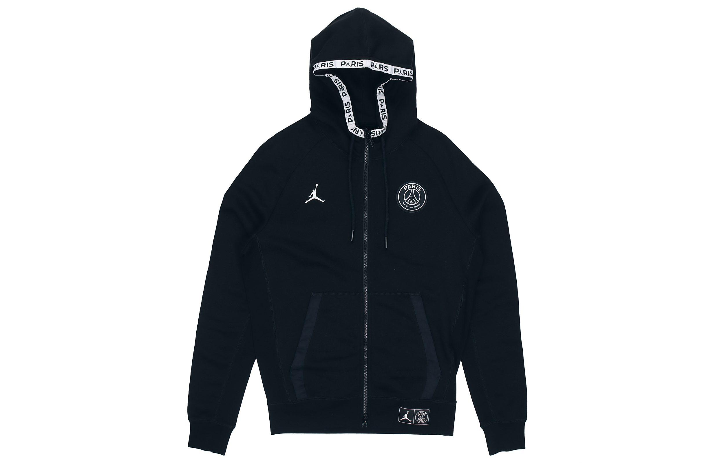 Мужская толстовка Jordan PSG Черная BQ8347-010 XS