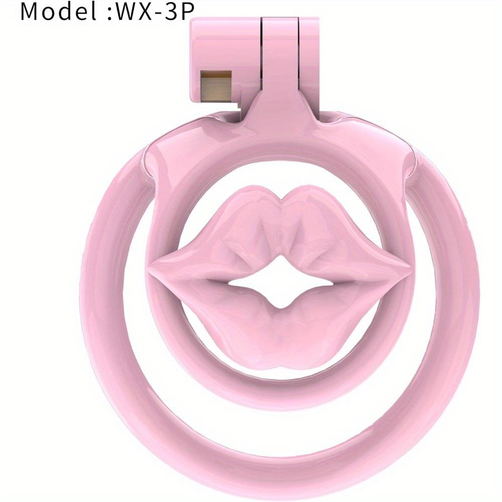 Chastity Cage for Men Pink Chastity Devices Lock Design Small Chastity Male Penis Cock  Toys for Couples Sex