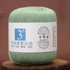 1 Rotolo Filato di Pizzo Cotone Tencel per Uncinetto Estivo & Lavori a Maglia Fai-da-Te - No. 3