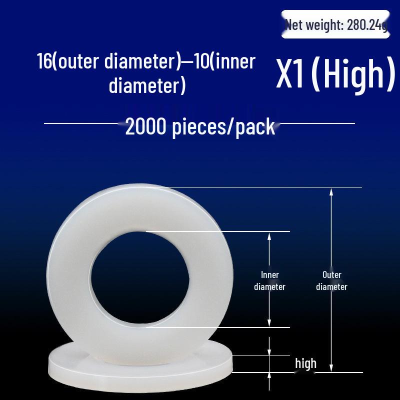 Nylon Insulating Flat Gasket Screw Washers