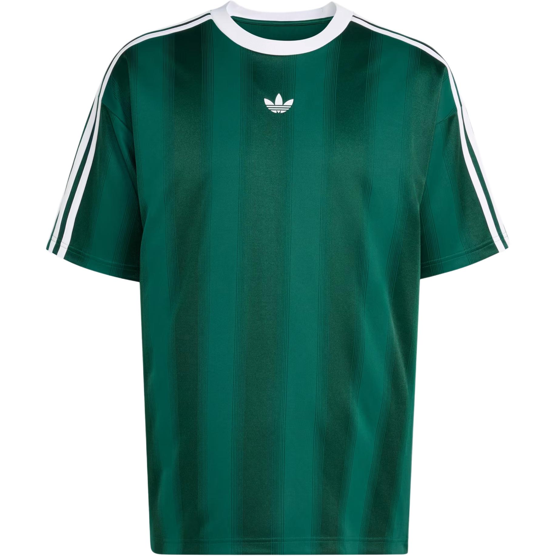 Adidas Originals Adicolor Logo Striped Crew Neck Loose Fit Short Sleeve T-Shirt Men tops KD5834 A/XS