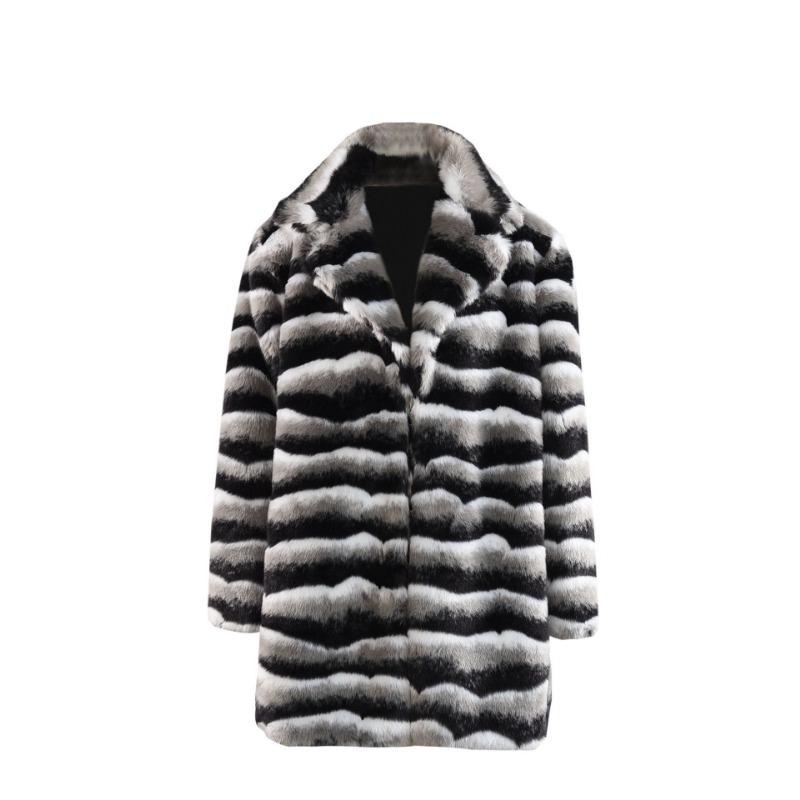 

Новинка 2024 года, женское благородное пальто, женский пояс, теплое роскошное пальто из искусственного норкового волоса, осень и зима, женский искусственный мех XXXXL