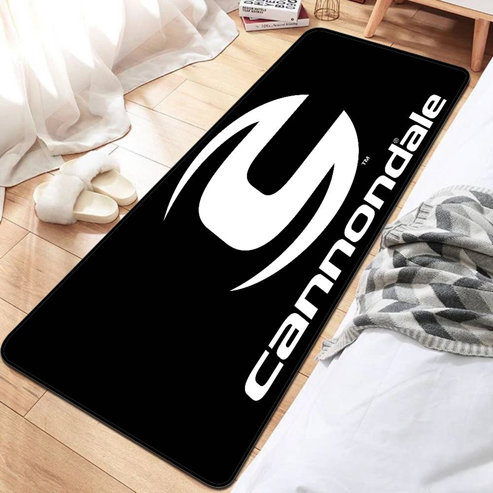 C-Cannondale Floor Mat Rectangle Anti-slip Home Soft Badmat Front Door Indoor Outdoor Mat Welcome Doormat
