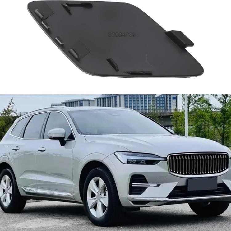 40003790 32234934 Contoured Front Bumper Cover Panel, Molded Tow Hook Opening Replacement with Retention Feature to Restore a Clean, Finished Vehicle