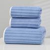 New Coral Fleece Towel Set, Thickened Absorbent Bath Towel, Face Towel Set.