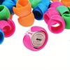10/20pcs Random Color Silicone Thread Spool Ring Spool Clamps Holder Bobbin Savers Thread Spool Huggers DIY Handicraft Sewing Tools