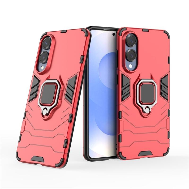 

Для Samsung S25 Edge Чехол Чехол Для Samsung S25 Edge Capas PC Противоударный Магнитный Держатель Кольцо Для Fundas Samsung Galaxy S25 Edge For S25 Edge красный