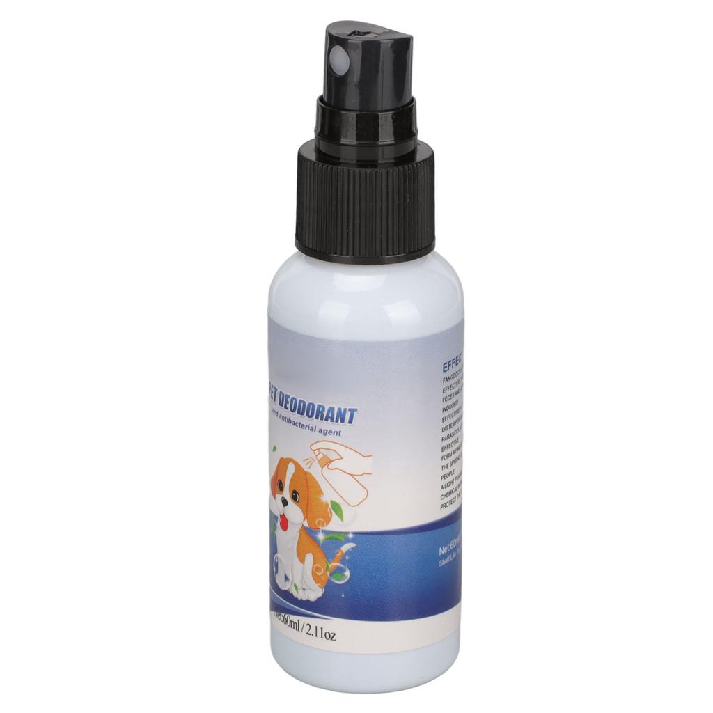 Pet Deodorant Effective Removal Pet Pee Urine Odour Dog Deodorizing Spray for Cat Dog Pets 60ml