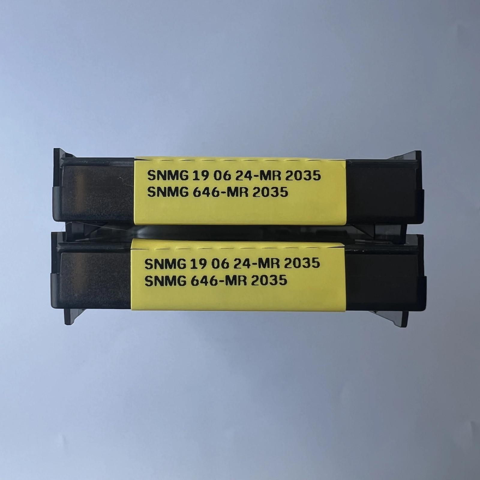 

SANDVIK / SNMG190624-MR 2035 / Industrial indexable Carbide Inserts 10 Pcs