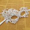 Hollow Lace Masquerade Eye Mask Gothic Crown Cutout Mask for Halloween Carnival Venetian Party Nightclub Costume Cosplay Accesso