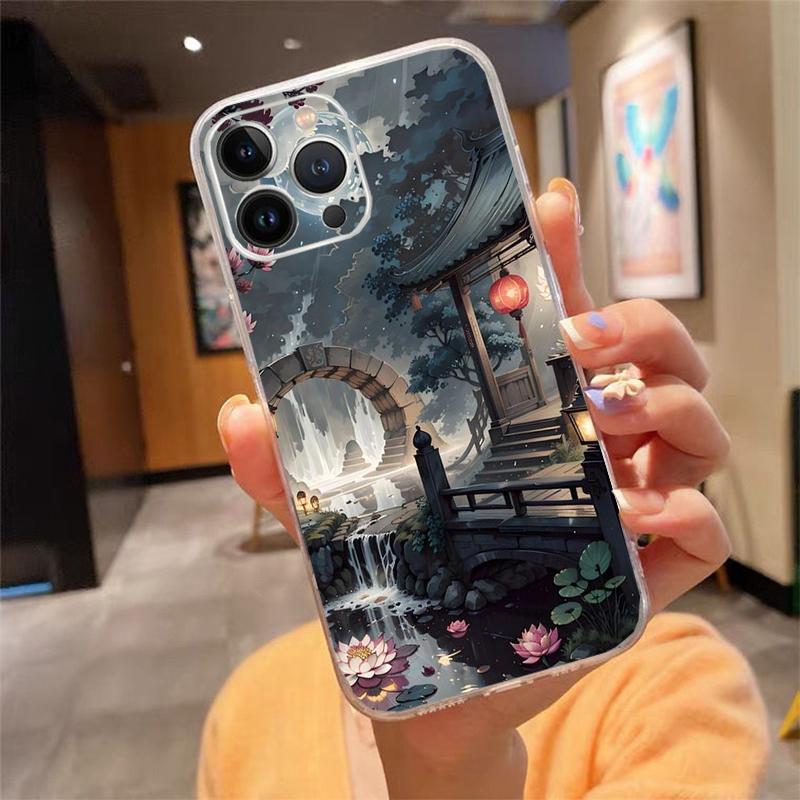 

Удивительный чехол для телефона с пейзажем для iPhone 15 14 Pro Max 13 12 11 Pro Max XSMax XR 12 13 mini 14 Plus iPhone 13Pro