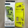 Protective Case for Steam Deck, Silicone Cover Skin Shell with Kickstand for Game Console Accessories, Shock Absorption and Scratch Resistant Design