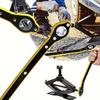 1 PZ Cric a cricchetto salvasforzo per auto Cric a forbice Chiave per dadi ruota da garage Manico Chiave salvasforzo Strumento per la riparazione auto