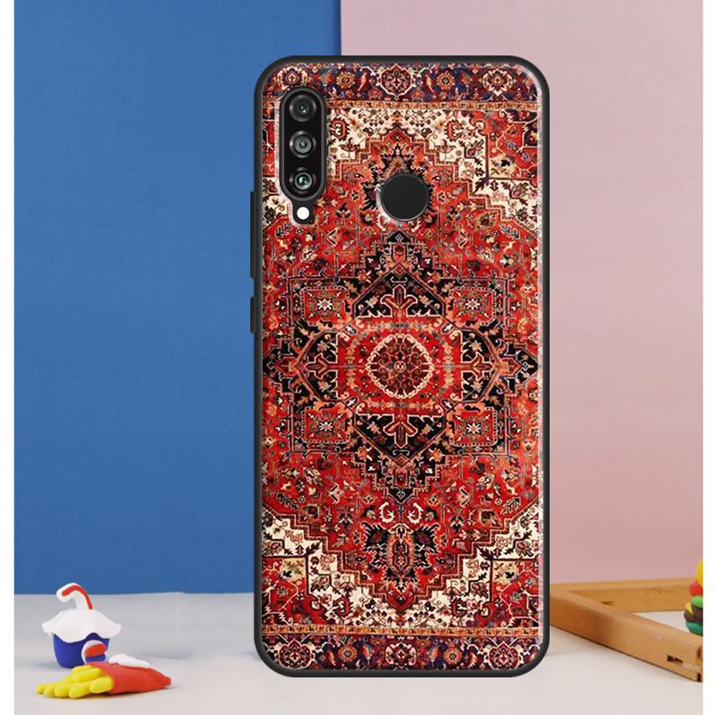 

Persian rug art Case For Huawei Nova 10 9 SE 8i 11i 12i 12s Y60 Y61 Y70 Y90 Y72 Y73 Y91 P60 Pro P30 P40 Lite Huawei Nova 9