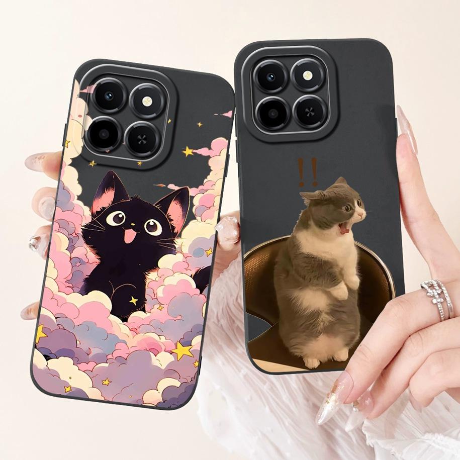 For Cover Honor X6c Phone Case Cute Cartoon Rabbit Love Heart Shockproof Funda For HonorX6c 4G NIC-LX1 NIC-LX2 NIC-LX3 X 6c Capa