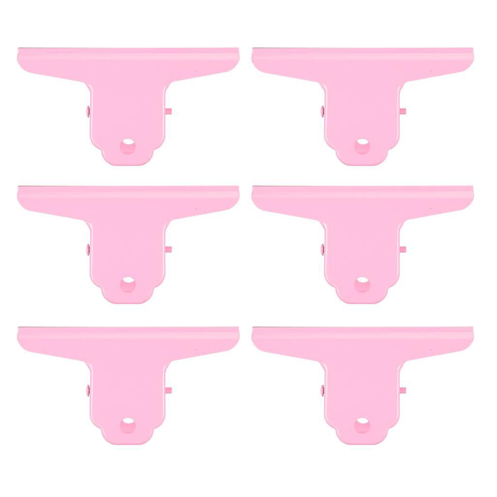 10pcs Metal   Clip Iron Large   Clip Strong Clamping Force Paper   Clips for   School Tickets Photos