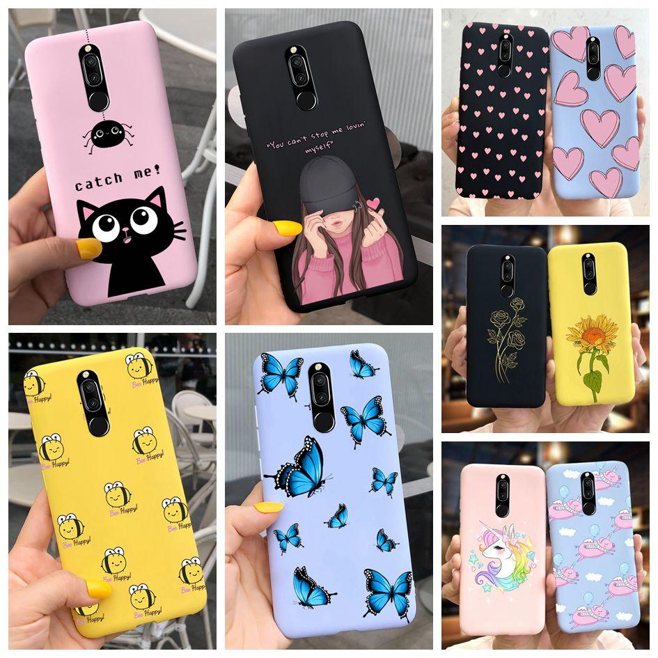 Für Huawei Nova 2i Hülle Candy Bunt Matt Weiches Silikon Cover für Huawei Mate 10 Lite RNE-L21 RNE-L22 Handyhüllen Nova2i Capa