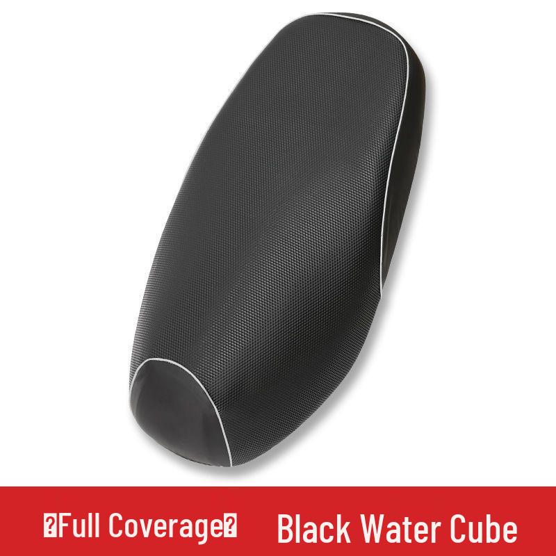 

Universal Waterproof Leather Motorcycle Seat Cushion Cover - Four-Season Protection for Electric and Battery Cars Double Extra Large