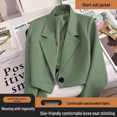 2026 Women's Spring & Autumn Workplace Suit Jacket - Fashionable, Elegant Style
