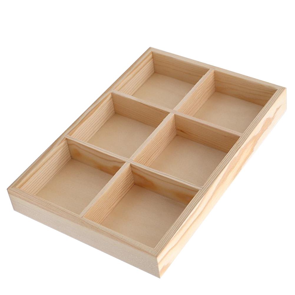 

Watercolor Pen Storage Tray Colored Pencil Case Pine Wood Crayon Marker Organizer Large Capacity 23.5X16X3CM