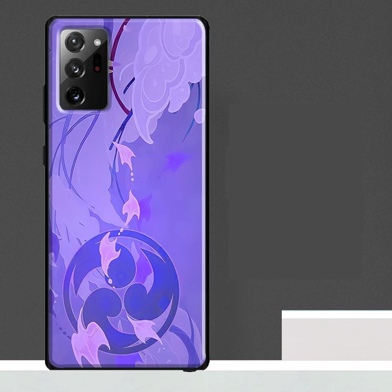 Genshin Impact Raiden Shogun Case For Samsung Galaxy S25 S24 S23 Ultra S9 S10 S20 S21 S22 Plus S23 FE S25 FE Phone Cover
