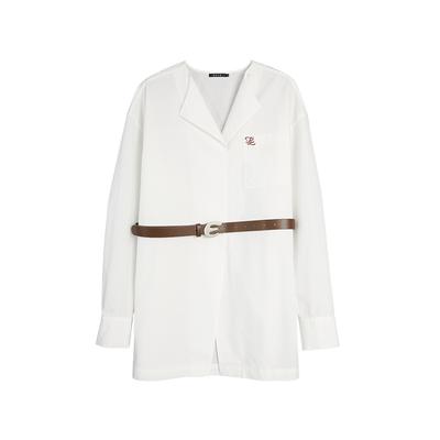 French Style Commuter Chic Loose Fit Long Sleeve Shirt Women Shirts EC52226
