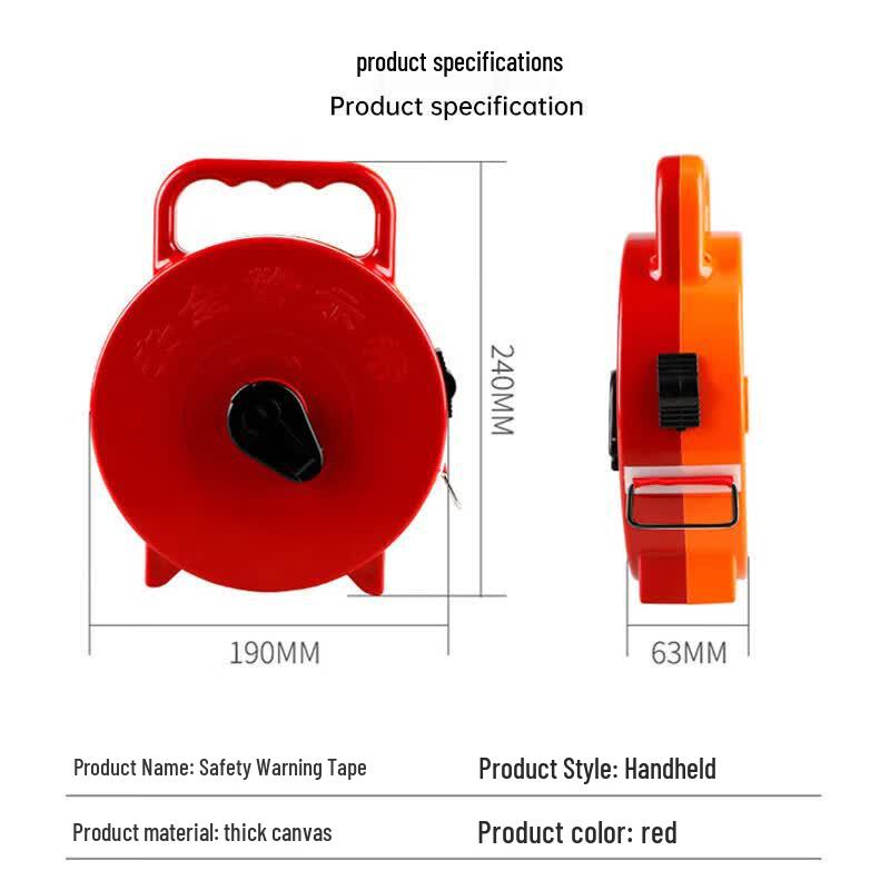 Ret retractable Safety Barrier Tape