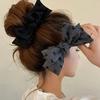 Temperament and Elegance Bow Ball Head Clip Hairpin High-grade Hairpin Back of The Head High Ponytail Hairpin