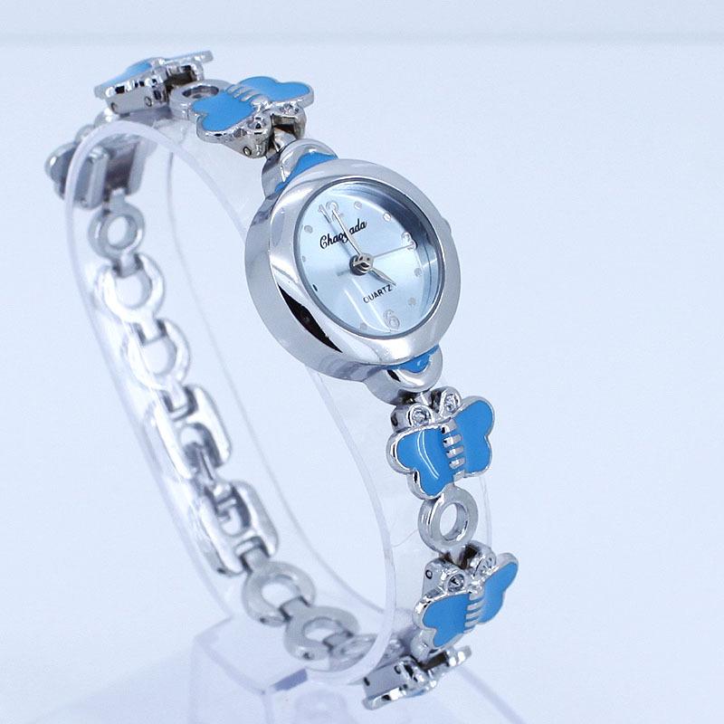 Butterfly Ladies Multicolor Small Dial Watches Women Fashion Watch Women's Watches Elegant Clock Women relogio feminino O12