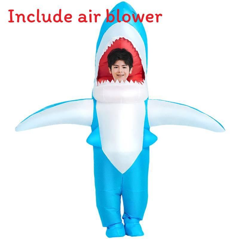 Flamingo Clown Shark Pig Koala Animal Inflatable Suit Cosplay Halloween Party