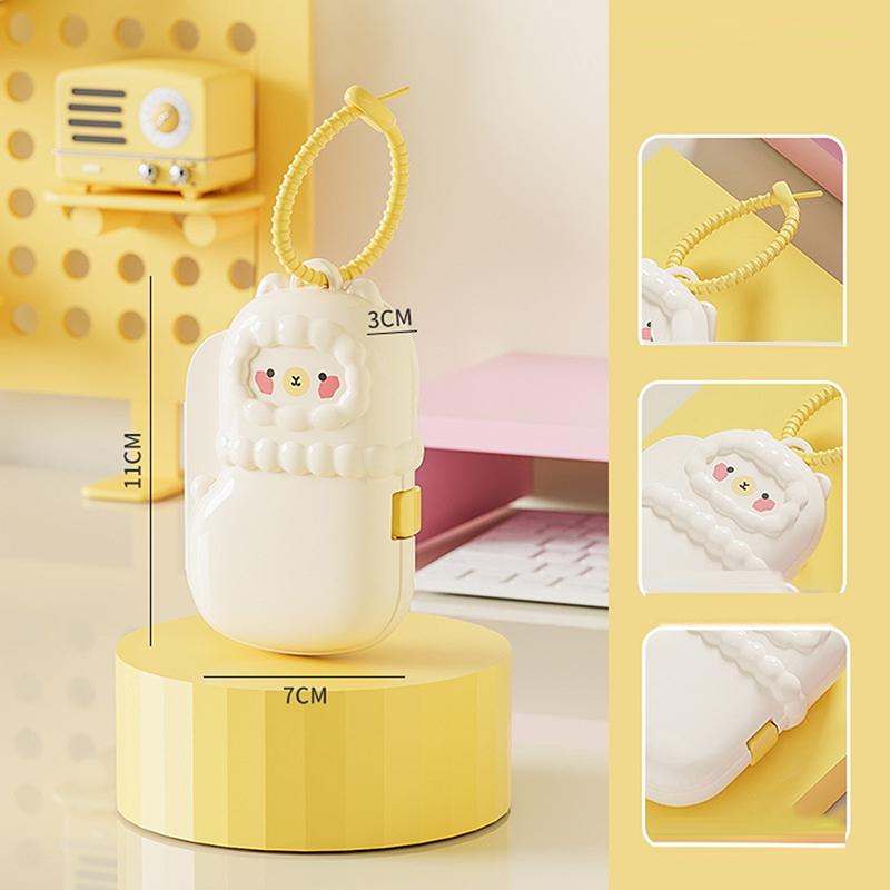 

Portable Pillbox, Luxurious Compartmentalized Dopamine Storage Box, Multi-Functional Travel Necklace And Jewelry Box A