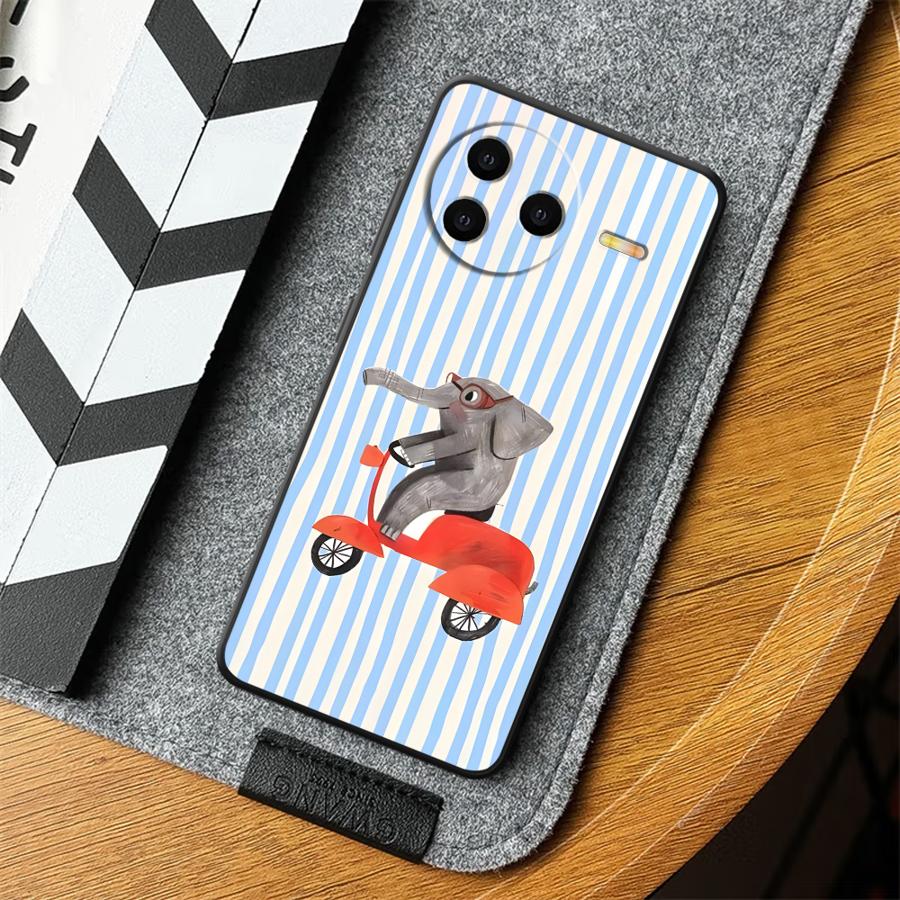 Funda Phone Cover Case for Xiaomi Redmi A5 10 14C A4 A3 K40 K80 Pro 9 12C 13C A1 A2 Plus Creative Cartoon Animals