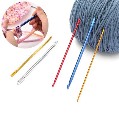 3-Pack Crochet Hooks With Eyelets Knitting Sewing Needles Crochet Hooks Diy Craft Hand Knitting Tools