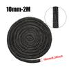 6/8/10/12mm 2M Fireplace Sealing Rope Gasket Cord Wood Burning Stove Door Fiberglass High Temperature Sealing Rope Replacement